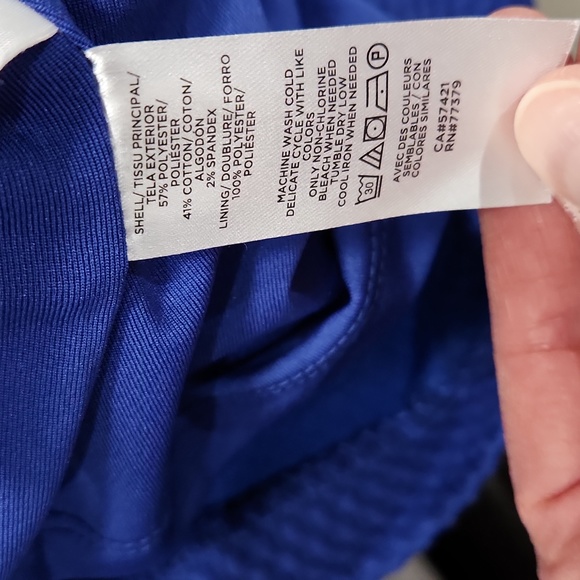 NWT Ann Taylor Lined Blue Sleeveless Dress - Picture 5 of 5